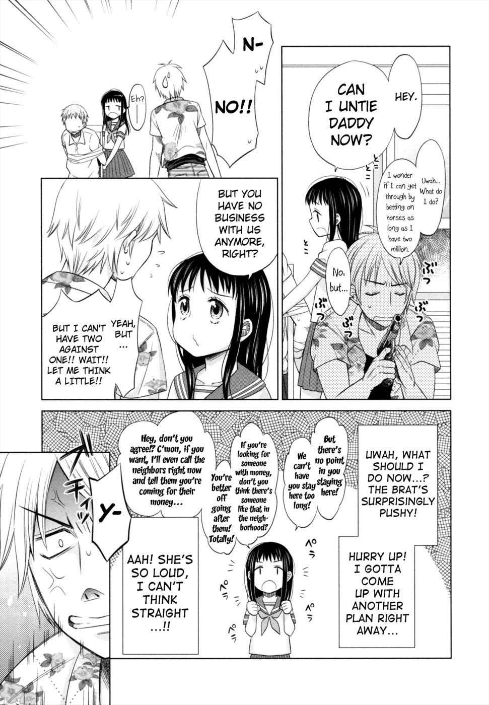 Hentai Manga Comic-A Girl, a Gangster and the Blue Night-Chapter 1-13